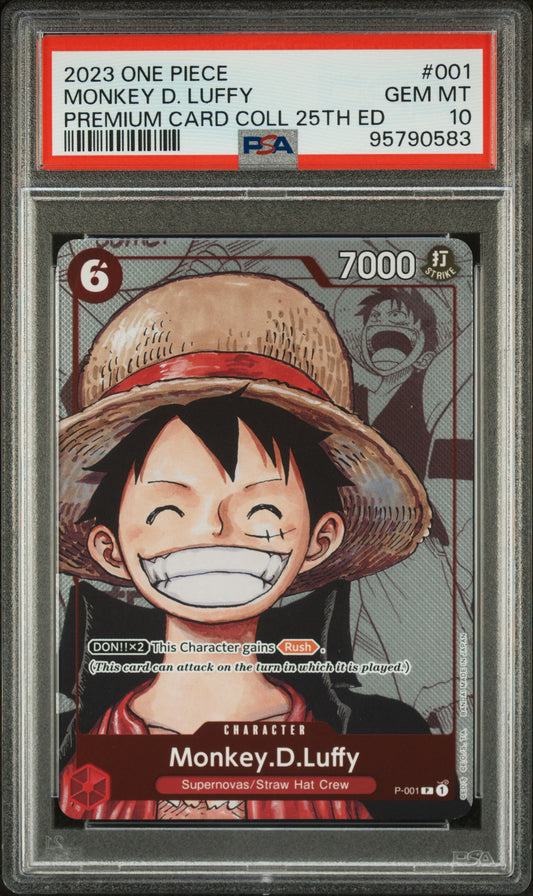 PSA 10 2023 MONKEY D. LUFFY 001