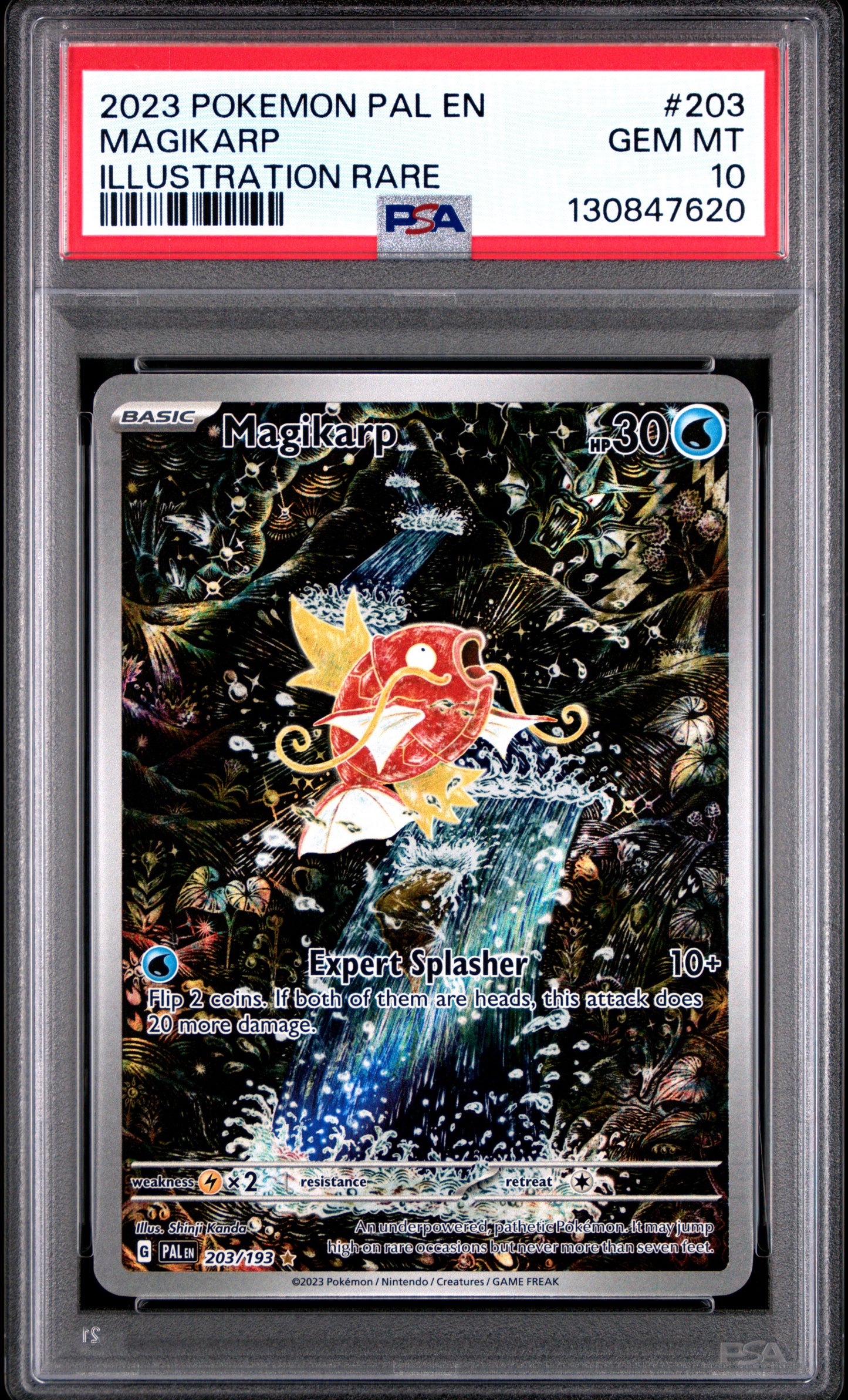 PSA 10 2023 MAGIKARP 203/193 PALDEA EVOLVED