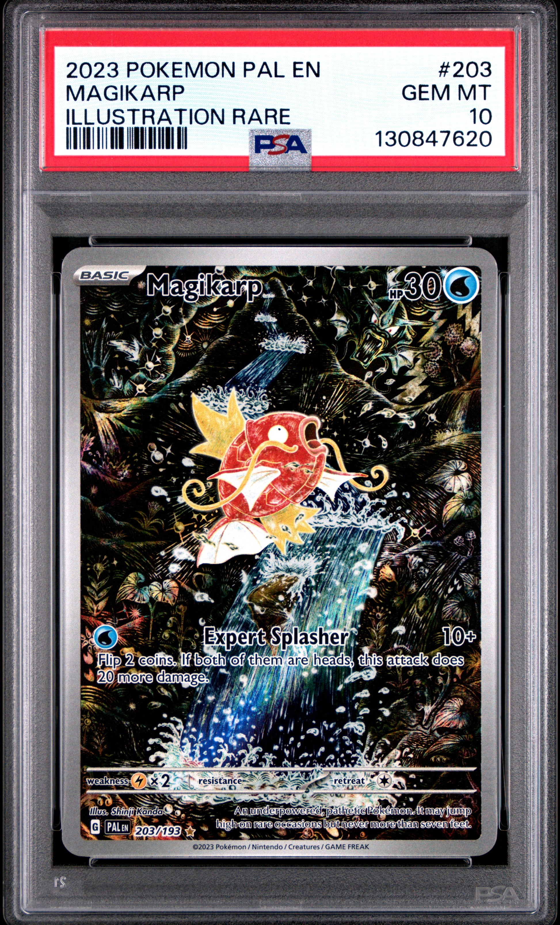 PSA 10 2023 MAGIKARP 203/193 PALDEA EVOLVED